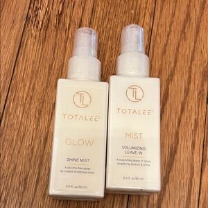 Glow Shine Mist and Volumizing Leave-In - Cream